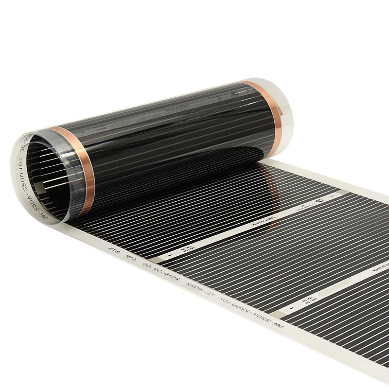 50CMx3M 220V Far Infrared Floor Heating Film Crystal Carbon Fiber Underfloor Heating Film