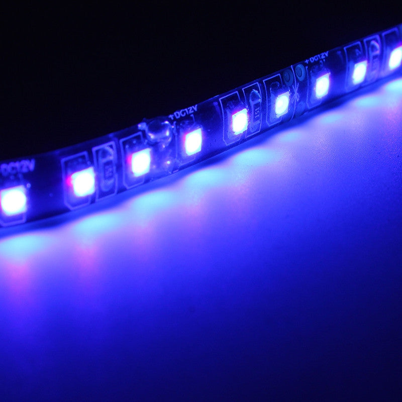 UV Ultraviolet Purple 3528 LED Flexible Strip White Light with US Plug 12V Waterproof