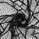Halloween Decorations Black Lace Spider Web Fireplace Table Cover Haunted House Prop