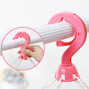 32Clip Portable Socks Cloth Hanger Rack Clothespin Multifunctional Drying RackSock Holder