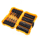 Drillpro 42PCS Screwdriver Bit Set 40PCS Phillips Torx Square Screwdriver Bits Quick Change Extension Rod 3/8 Inch Socket Driver Adapter with Box