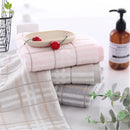 Jacquard Towel 100% Cotton Solid Bath Towel Beach Towel For Adults Fast Drying Soft 3 Colors Thick High Absorbent Antibacterial