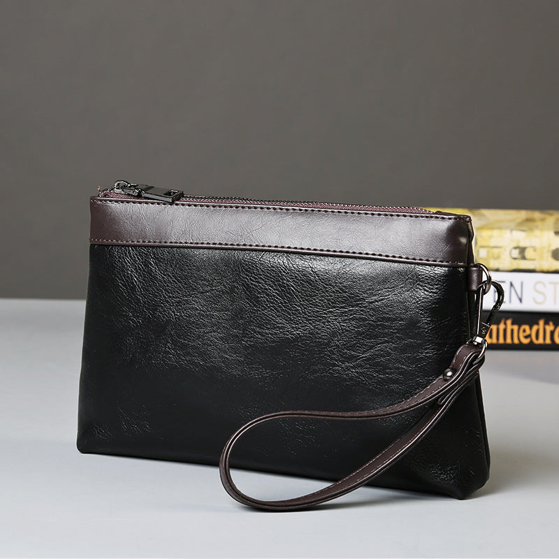 New Clutch Bag Mobile Phone Bag Men's Small Bag Clutch Bag Storage Bag Wrist Bag