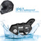 WAYXIN 1000M Helmet Headsets bluetooth 2 Riders Intercom For R5 Motorcycle FM Bt Wireless Intercomunicador Interphone Mp3