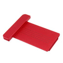 Drillpro TS 3 Inch Aluminum Alloy Hole Precision Marking T Ruler Hole Positioning Measuring Ruler Woodworking Scriber Scribing Tool