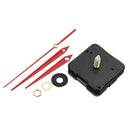 5pcs 20mm Shaft Length DIY Red Triangle Hands Silent Quartz Wall Clock Movement Mechanism For