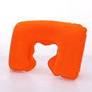 U-Shape Neck Travel Pillow Folding Neck Air Cushion Inflatable Travel Pillows Portable Comfortable