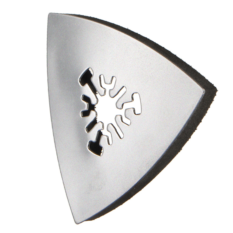 4pcs 79mm Triangular Sanding Pad Oscillating Multi-tools Saw Blade fits For Bosch Fein