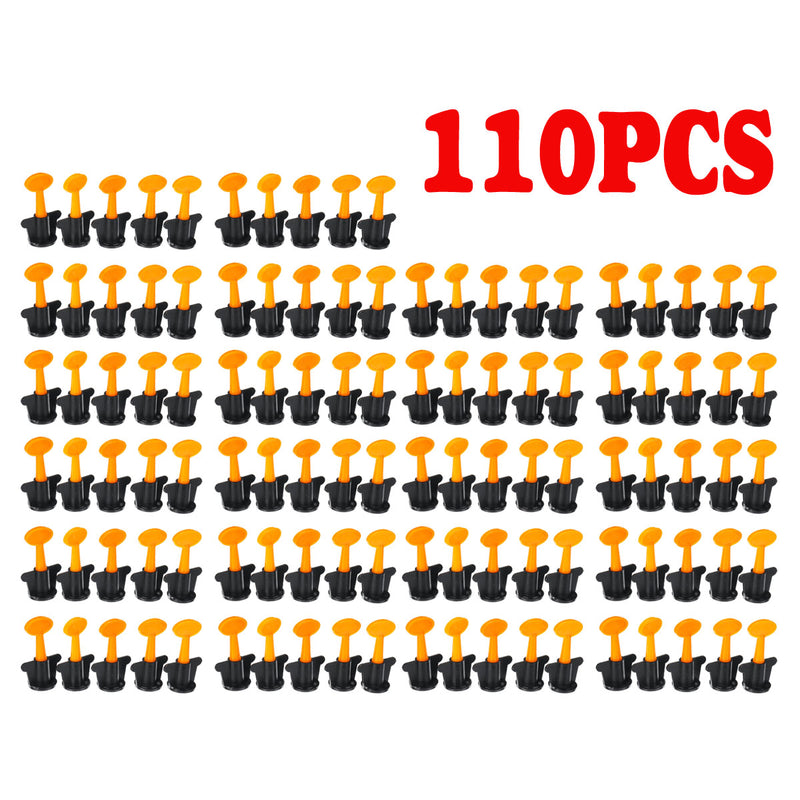 55/110/220 Set Tile Leveling System Floor Kit Tile Spacers Alignment Adjustable Clip Reusable Hand Tool