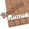 Ramadan Advent Calendar DIY House Drawer 30 Grids MDF Stand Rack Decorations