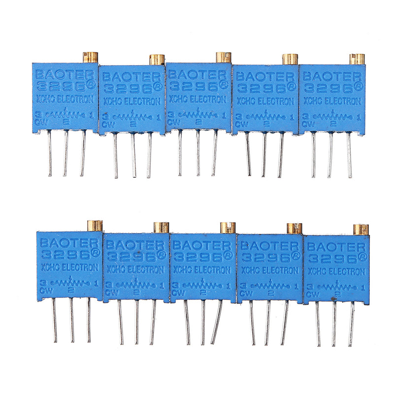 50pcs 3296W 1K ohm Trimpot Trimmer Potentiometer