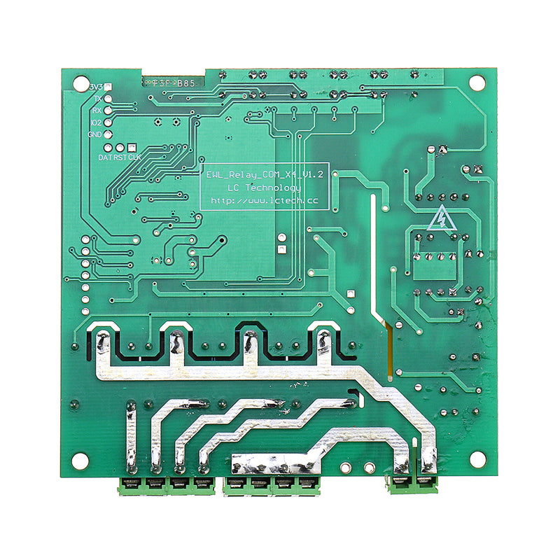 AC 220V 10A Control Smart Switch Point Remote Relay 4 Channel WiFi Module Without Shell