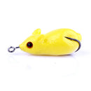 FO0125B 5Pcs/Set 5CM 8.5G 3D Eye Rubber Mouse Frog Lure Fishing Lure Topwater Artificial Soft Bait