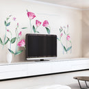 Miico SK9330 Flower Painting Sticker Home Decorative Sticker Wall Sticker DIY Sticker