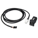 Car Radio Stereo Adapter AUX Socket Cable Female Flush Mount USB for Suzuki SX4 Grand Vitara 2007-2010
