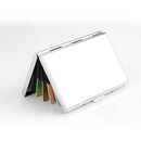 Metal Stainless Steel Black Titanium Business Card Holder Credit Card Cover ID Name Card Holder Case Storage Box