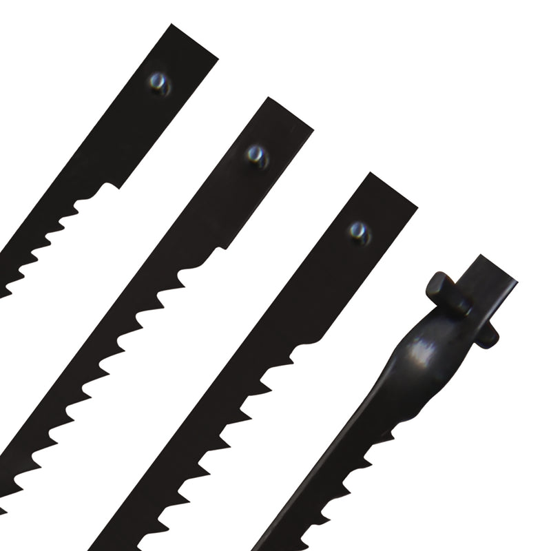 12pcs 105mm Pinned Scroll Saw Blade Set for Wood Cutting Carving