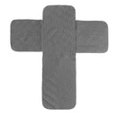 Grey Microfiber Pet Dog Kids Couch Sofa Furniture Protector Cover Strap Waterproof Chair Covers