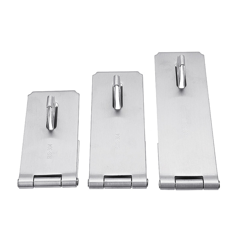 Thicken 304 Stainless Steel Safety Hasps Heavy Duty Gate Bolt Latch Buckle Anti-theft Door Lock