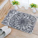 50x80cm Abstract Flower Anti-Slip Door Mats Floor Rug Living Room Carpet Bathmat