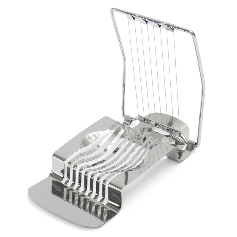 Stainless Hard Boiled Egg Slicer Section Mushroom Tomato Kitchen Chopper Egg Separator
