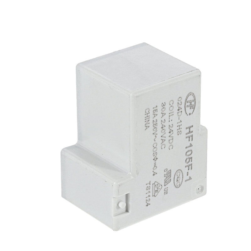 5PCS HF105F-1-JQX-105F-1- 005 012 024D-1HS Relay 05 12 24 V Relay Module  30A 4PIN Normally Open