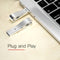 DM PD135 64GB USB 2.0 Metal Flash Drive Pen Drive U Disk