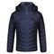 Electric Battery USB Rechargable Heating Heated Coats Jacket Winter Warm For Men Female