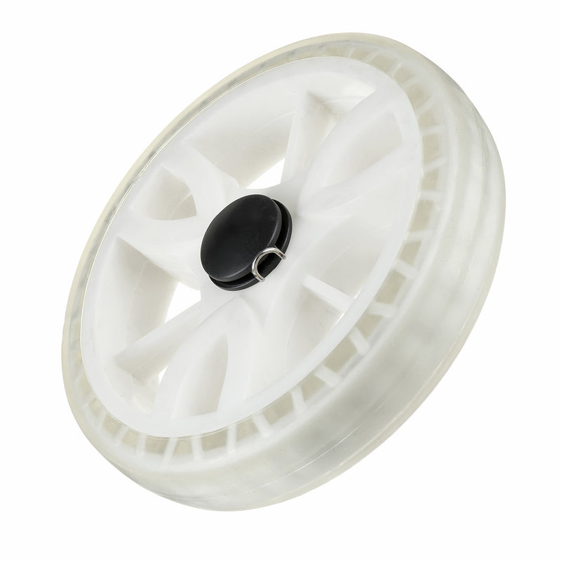 2Pcs Small Shopping Cart Replacement Wheels for Grocery Shopping Trolley Cart