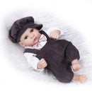 NPK 10 Inch 26cm Reborn Baby Boy Girl Soft Silicone Doll Handmade Lifelike Baby Girl Dolls