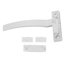 White Window lock Handles Pull For UPVC Timber Composite Door