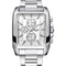 LONGBO 80006 Men Watch Steel Strap Alloy Case Luminous Fashion Casual Quartz Wrist Watch