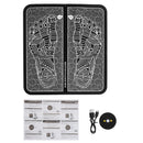 Physiotherapy Foot Massager Mat Cushion Electric USB Charging Foot Massage Mat Foot Massagers Foot Cushion Massage Blood Circulation