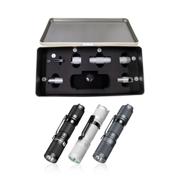 Lumintop AA2.0 HM Homemade EDC Flashlight Tools Aluminum Alloy 650 Lumens IPX8 Waterproof DIY Torch Light Accessories