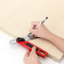 Drillpro Protractor Angle Ruler T Shape Ruler Adjustable Ruler with Level