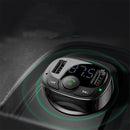 Car Charger Handsfree FM Transmitter Bluetooth MP3 Player Dual USB Charging