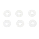 50Pcs M2 M2.5 M3 M4 White Plastic Nylon Washer Plated Spacer for RC Model