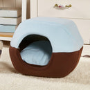 Cat Dog Bed Pet Mat House Foldable Soft Warm Animal Puppy Cave Winter Sleeping Pad