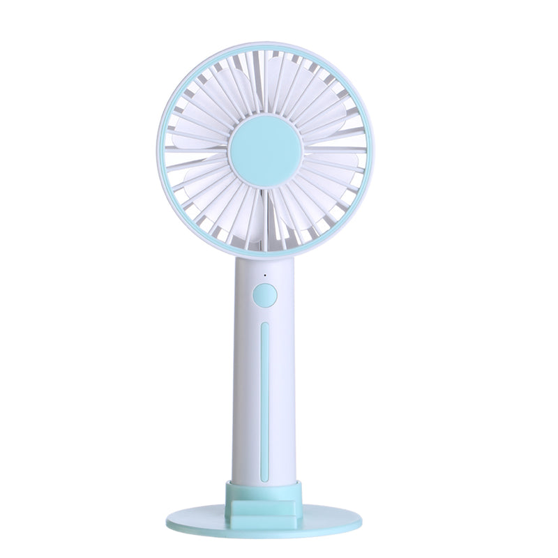 Mini Portable Handheld Fan USB Rechargebale Desktop Fan With Mobile Phone Pen Holder Makeup Mirror