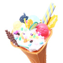 Jandoon DIY Ice Cream Fluffy Slime Crystal Mud Clay Simulated Food Play Toy