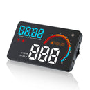 D2000 4 Inch Universal Car HUD Head Up Display OBD2 OBDII Meter Speed Warning
