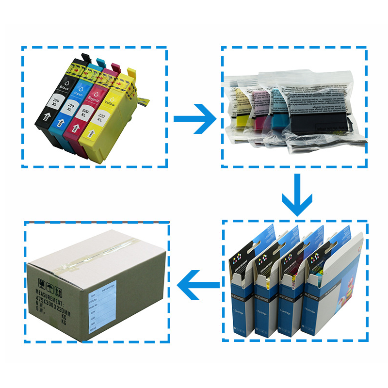 ZSMC T2201 T220 T220XL Ink Cartridge For Epson WorkForce WF 2630 2650 2660 Expression Home XP-320 XP-420 Printer