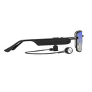 KCASA Smart Anti-blue Anti-radiation bluetooth Glasses USB Earphone Spectacles for Phone Call Music