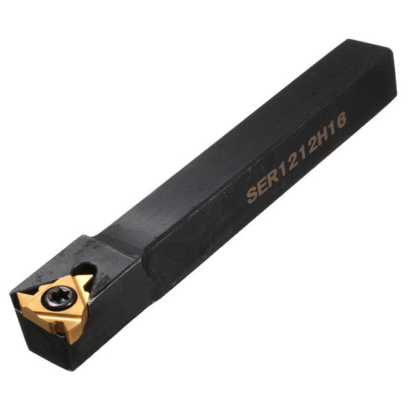 SER1212H16 12x100mm Lathe Turning Tool Holder Boring Bar With A 16ER AG60 Insert