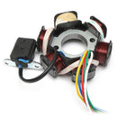 49cc 50cc GY6 Scooter Racing Ignition Coil CDI Spark Plug Moped Magneto Stator