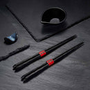 YIWUYISHI 6PCS Chopsticks Set PPS Glass Fiber Material High Temperature Tableware