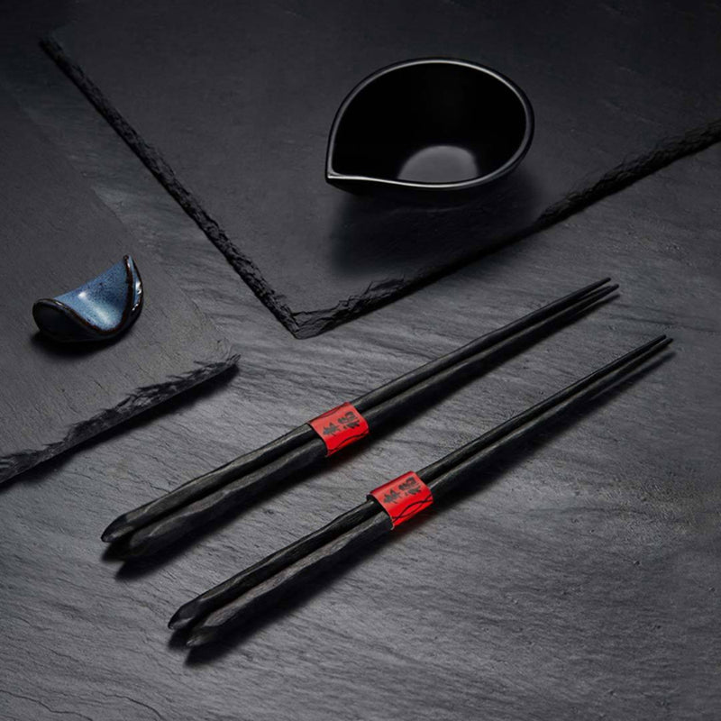 YIWUYISHI 6PCS Chopsticks Set PPS Glass Fiber Material High Temperature Tableware