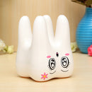 4 Holes Smily Face Toothbrush Holder Rack Cartoon Design Toothbrush Bracket