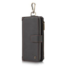 CaseMe PU Leather Multifunctional Detachable Zipper Wallet Hook Case For Samsung Galaxy S8