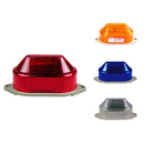 DC12/24V LED Truck Emergency Beacon Warning Hazard Flash Strobe Light -Red